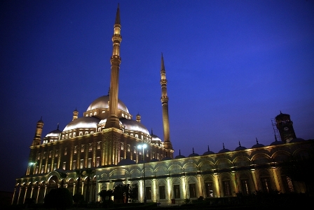 Cairo - Citadel by night